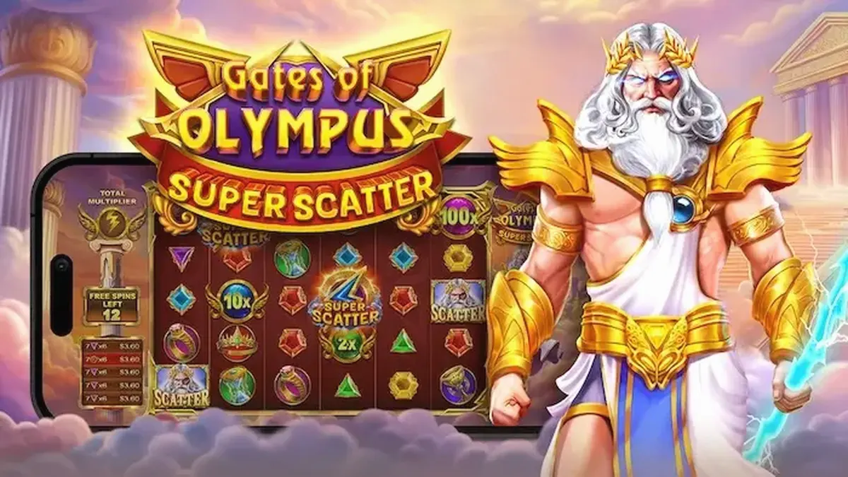 Tampilan visual slot Huff N' Puff CollectR dengan tema babi dan serigala