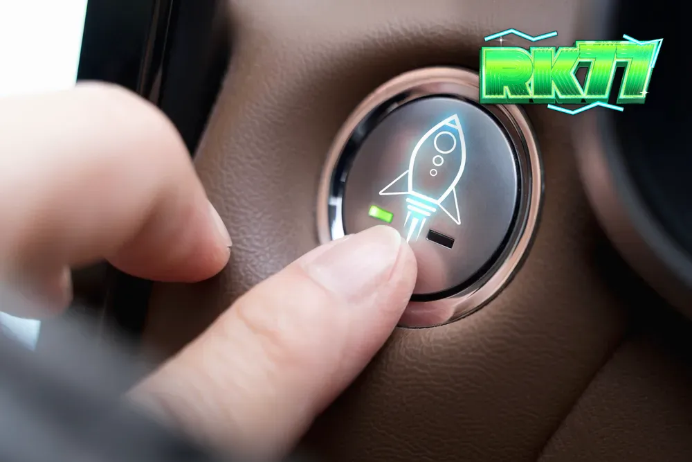 Antarmuka permainan slot modern yang dinamis dan menarik
